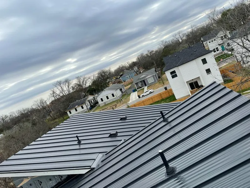 Standing seam metal roof panels with vents for Skylight Repair in Absecon